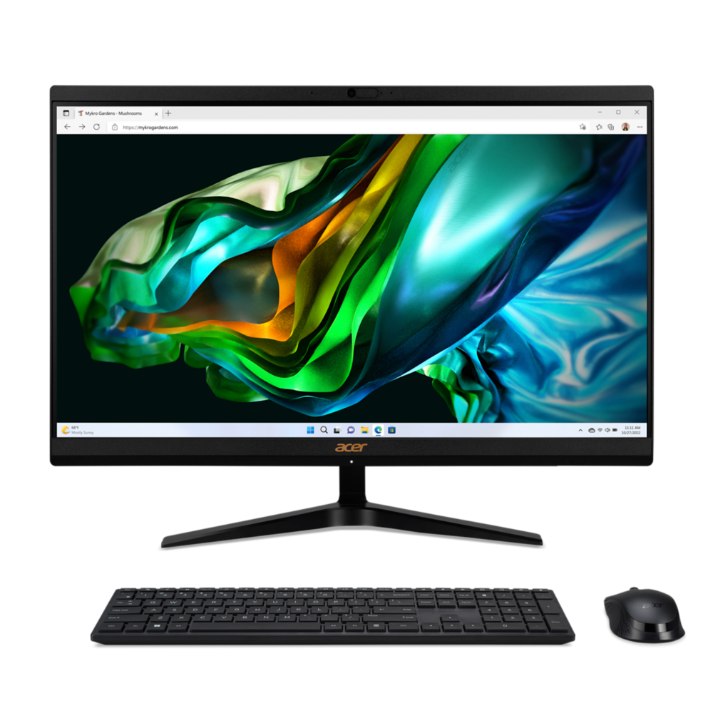 Acer Aspire C 24 AllinOne C241800 Black Acer UK Official