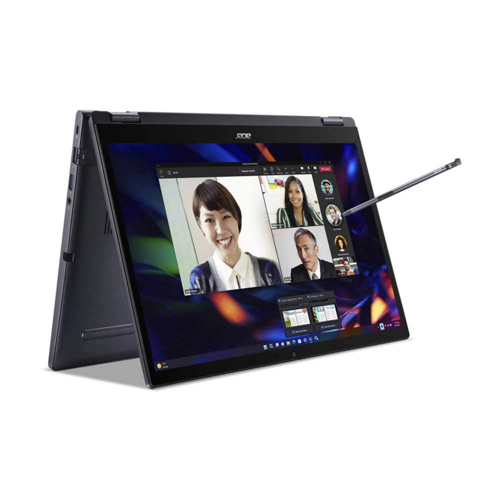 

Acer TravelMate P4 Spin 14 Convertible Laptop | TMP414RN-53-TCO | Blauw