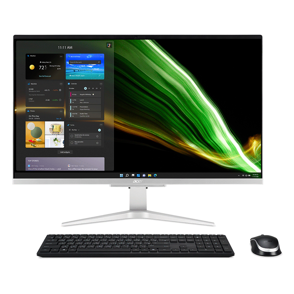 Image of Acer Aspire C 27 All-in-One | C27-1655 | Argento