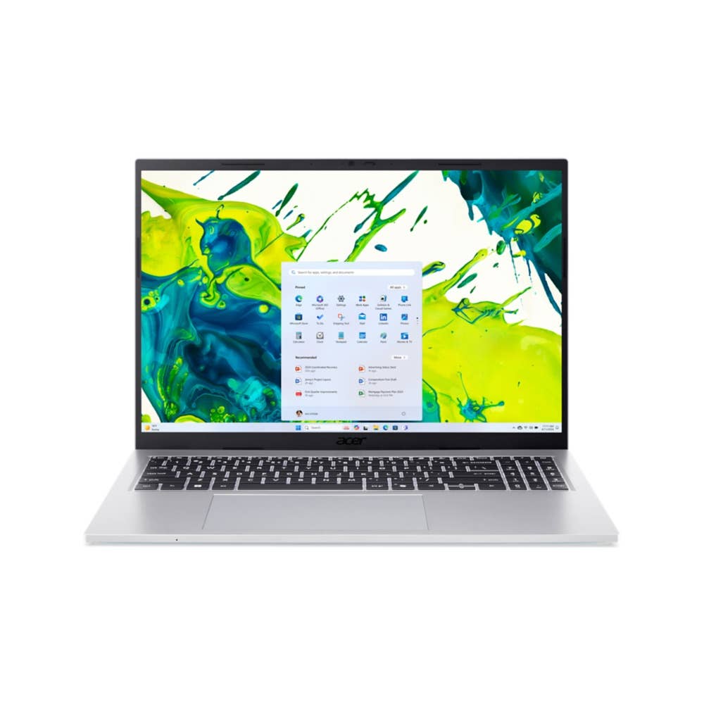 

Acer Aspire Go 16 Laptop | AG16-71P | Zilver