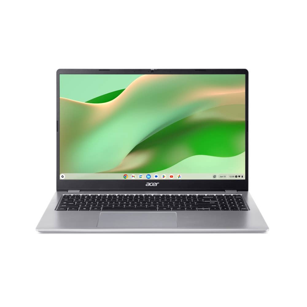 Acer Chromebook 315, CB315-6HT, Chromebook/Ultrabook, 15.6″ FHD Touchscreen 60Hz, Intel N-Series N150, 8GB RAM, 128GB eMMC, Intel Graphics, ChromeOS, Silber
