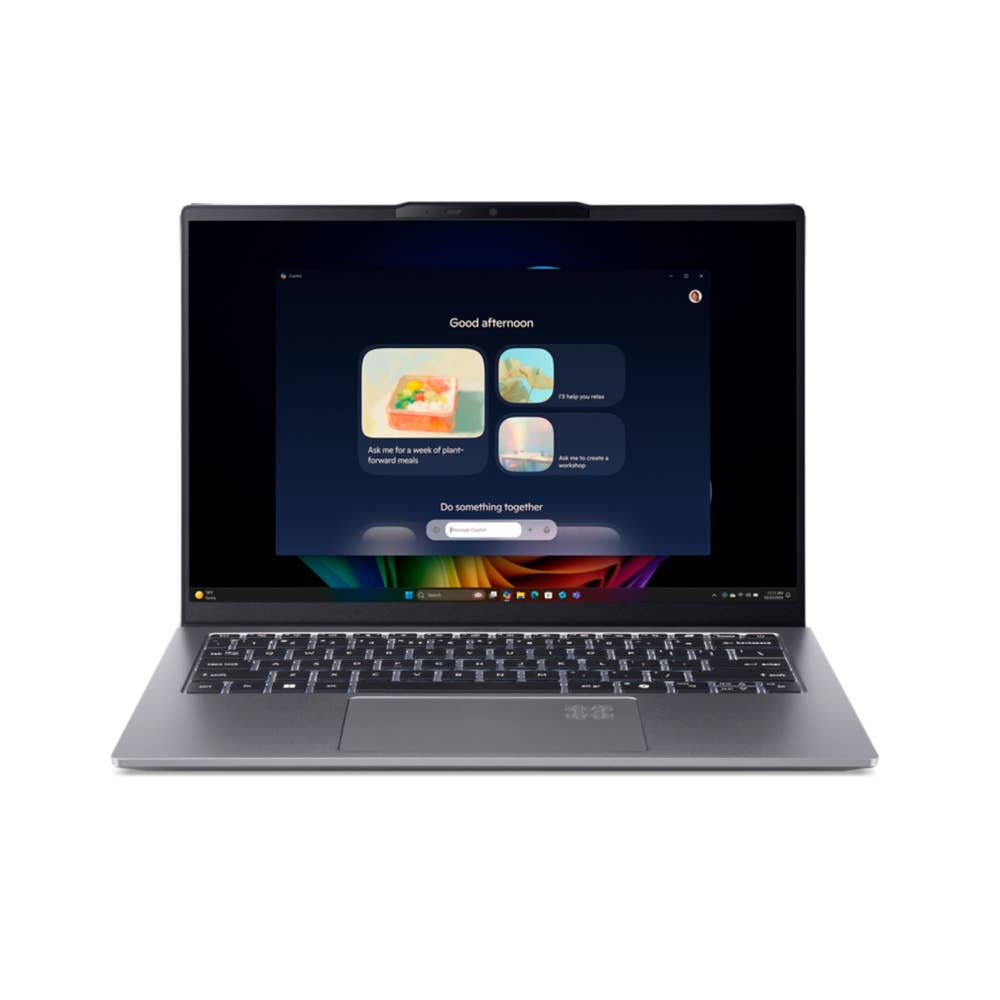

Acer Swift Go 14 AI OLED, SFG14-64, Ultrafin Laptop, 14" OLED, AMD Ryzen AI 7, 32GB RAM, 1TB SSD, AMD Radeon